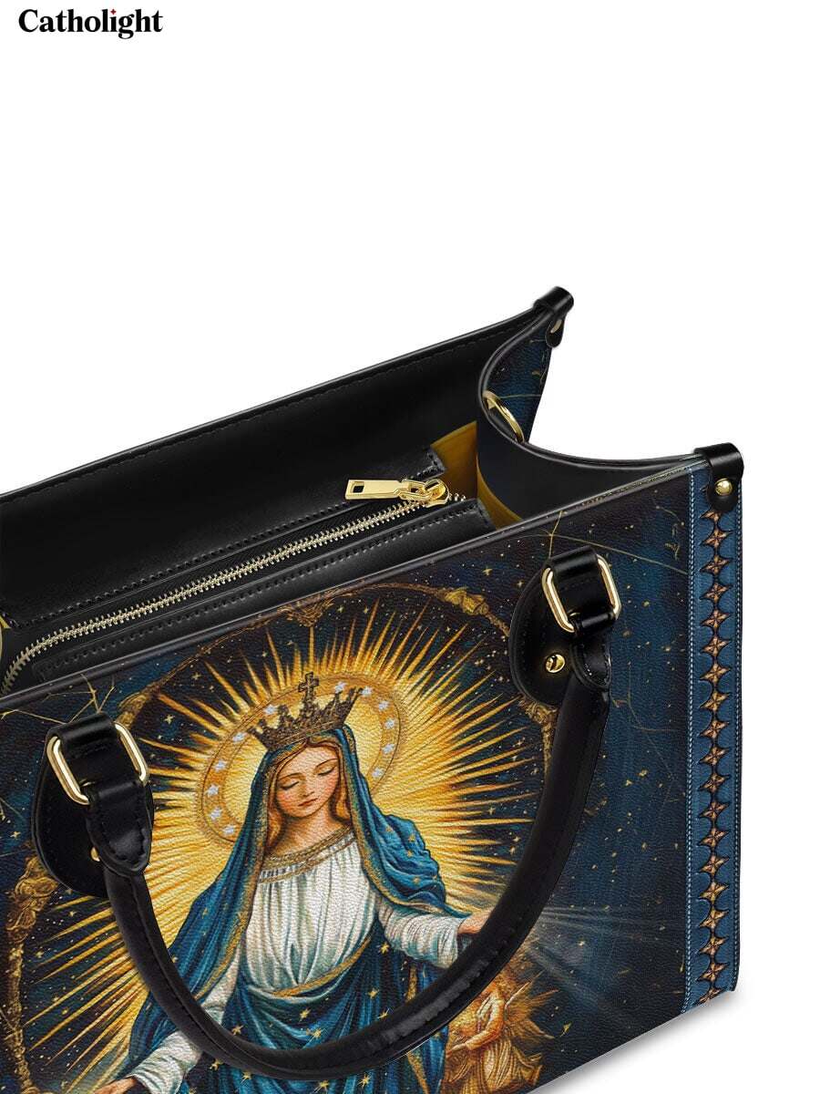 Catholight  Celestial Devotion Leather Bag