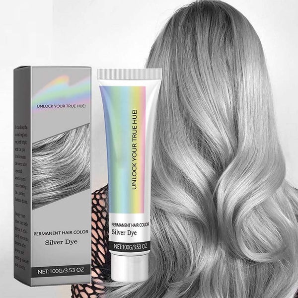 Farba na vlasy 2 v 1 Natural Essence Extract Silver