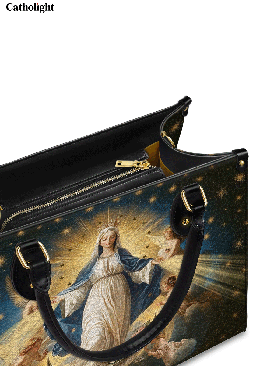 Catholight  The Queen of Heaven Leather Bag