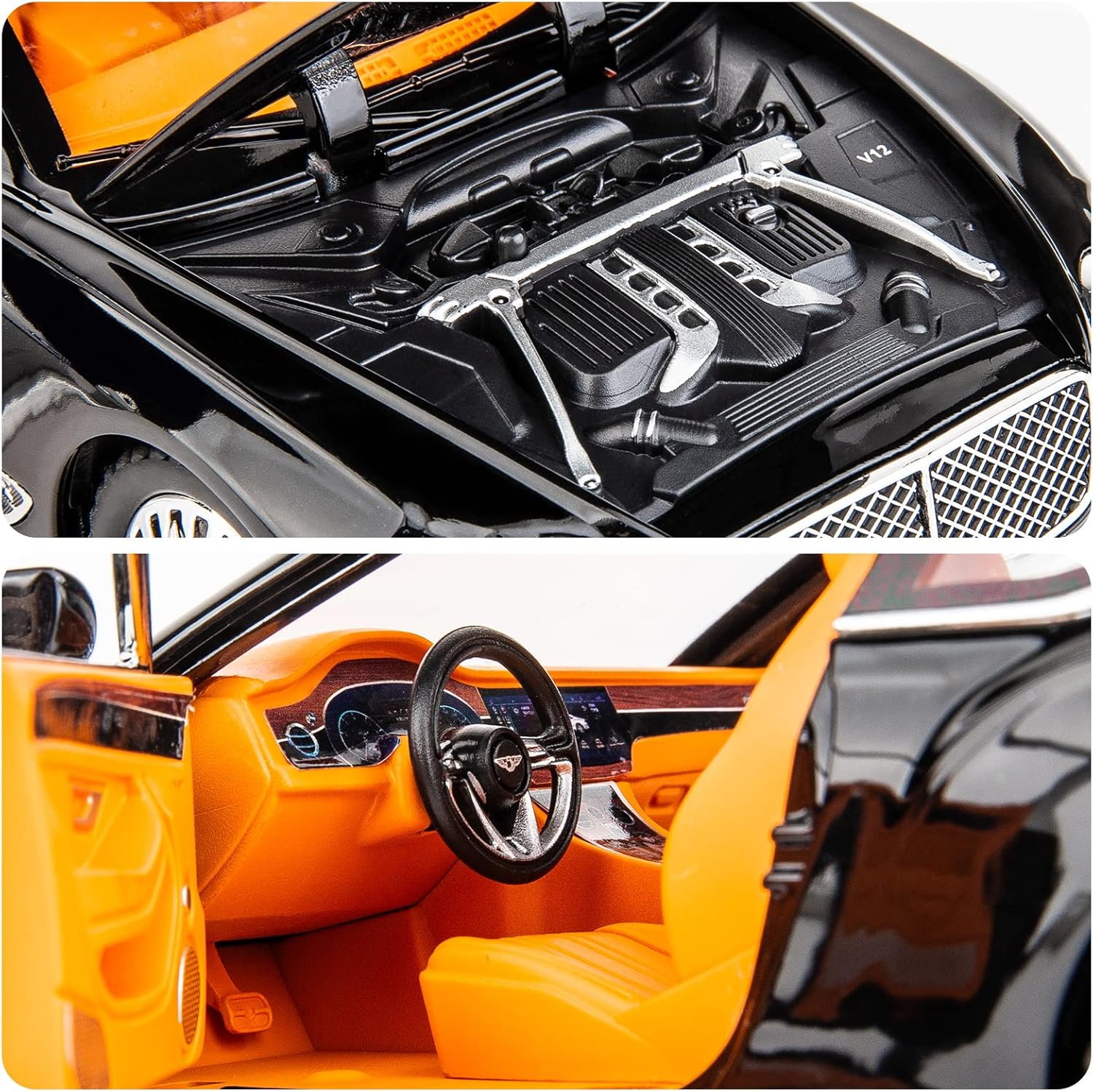 1/24 Bentley Continental GT Alloy Diecast Model Car