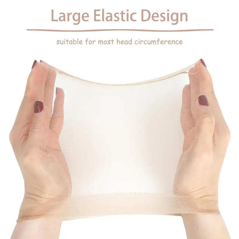 HD Nude Invisible Wig Cap