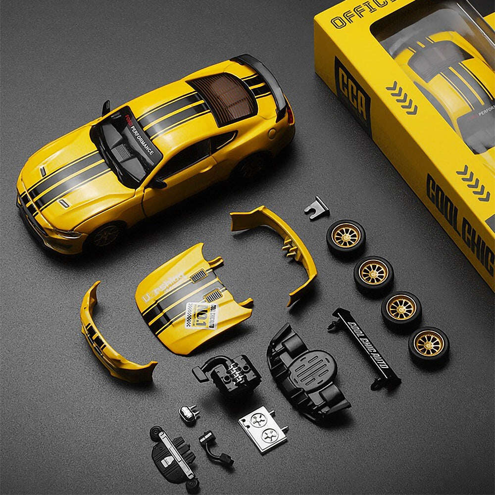 Комплект 2018 Ford Mustang GT Super Racing модел в мащаб 1:42