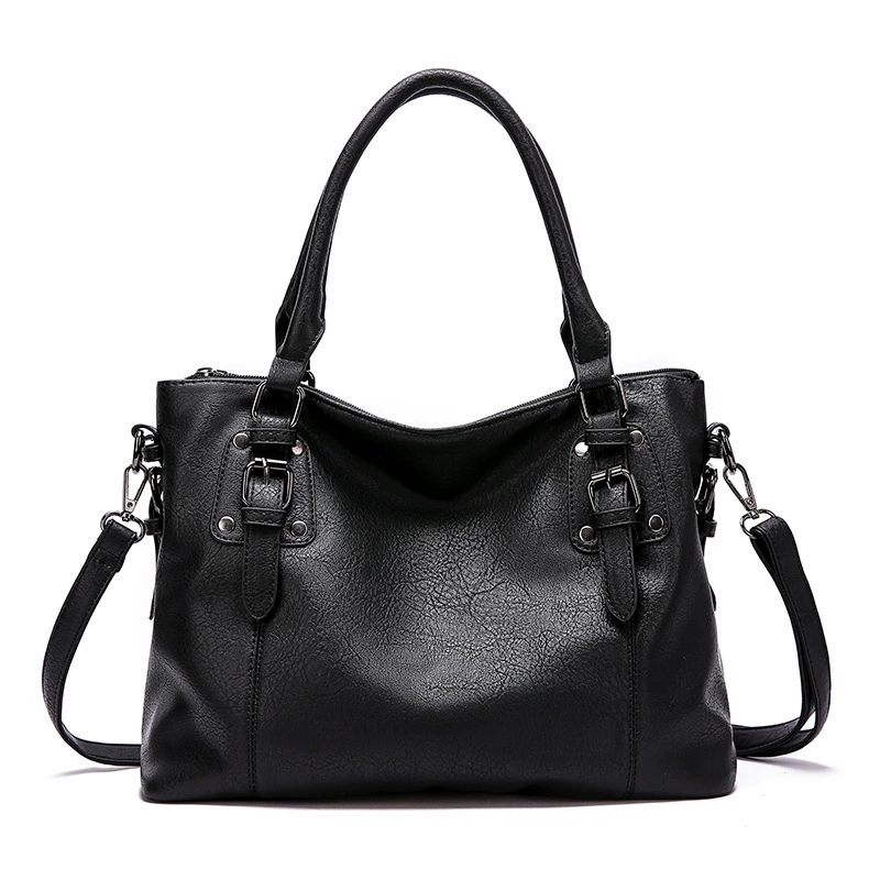 Bolsa de couro feita à mão