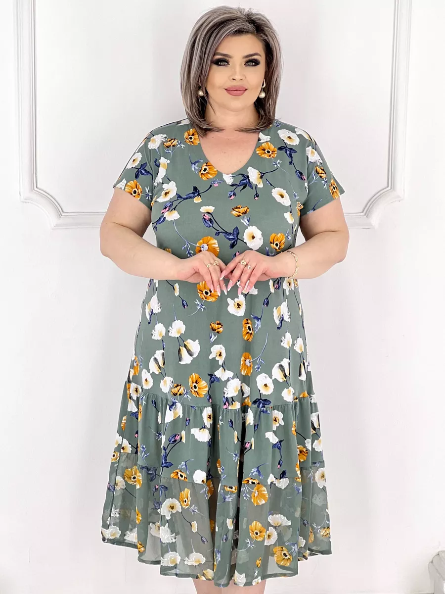 👗【S-5XL】❤️2025 m. pavasaris ir vasara Nauja elegantiška suknelė