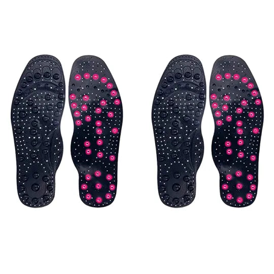 Palmilhas ortopédicas Softsole™ Tourmaline Far Infrared Acupressure Pain Relief Orthotic Insoles