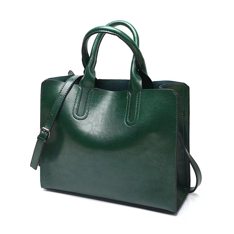 Women's handmade leather shoulder bag