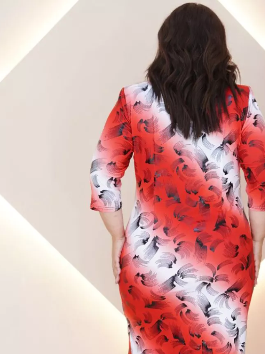 👗💥【S-5XL】 2025. gads jauna eleganta gradienta kleita