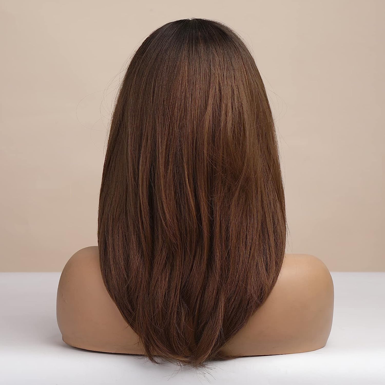Synthetic Long Wigs  Hair with Bangs for Daily Use