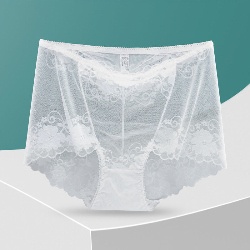 💝Calcinhas femininas feitas à mão em renda de seda