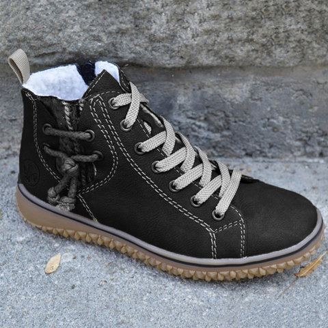 2024 Novo inverno Botas de algodão Sapatos de algodão para mulher