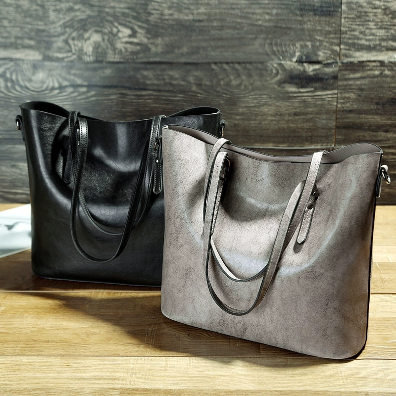 Bolsa de couro feita à mão