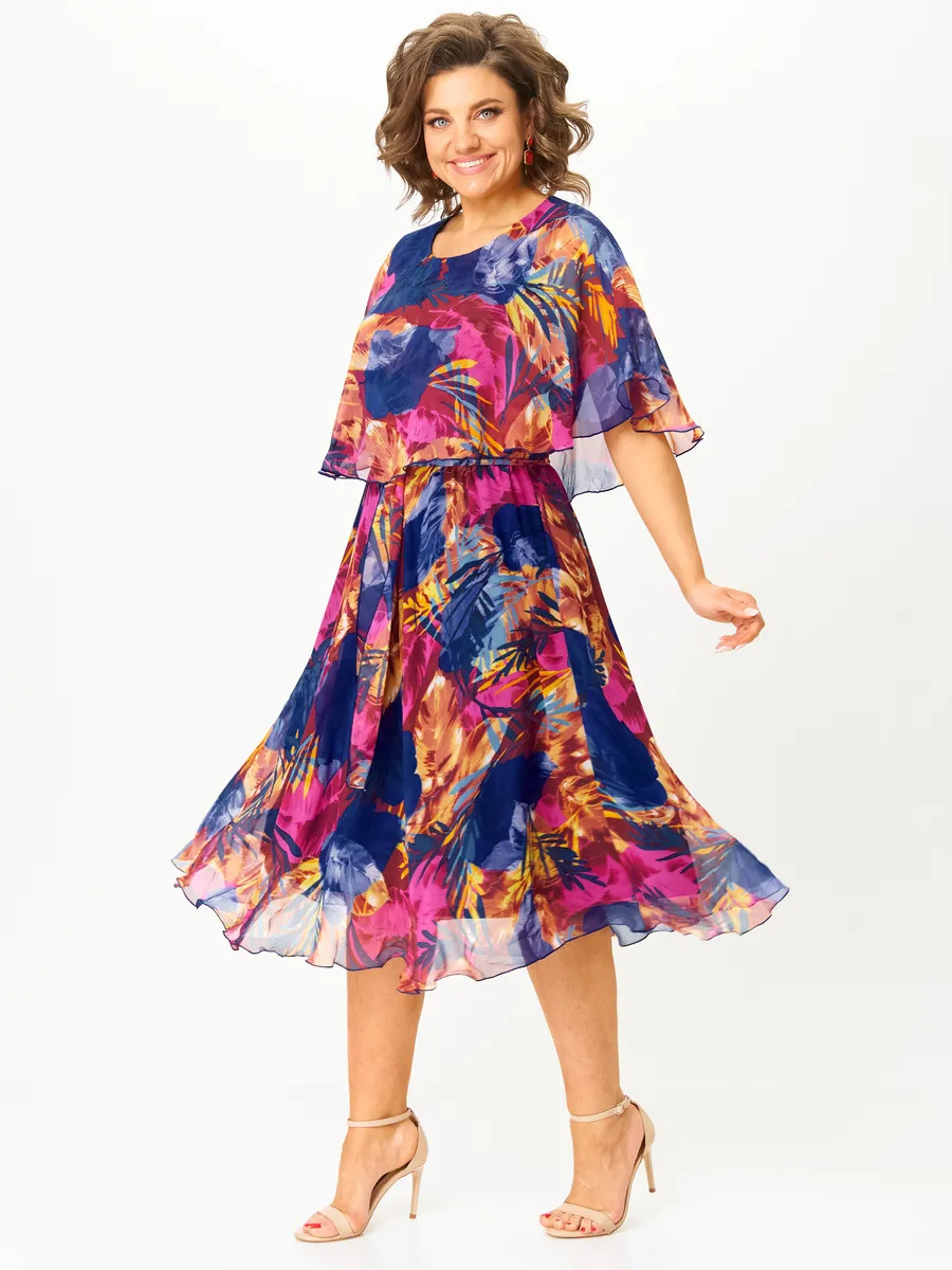 😎💃New products for summer💥[S-5XL]Loose chiffon dress in large size | Comfortable and airy, perfect for summer