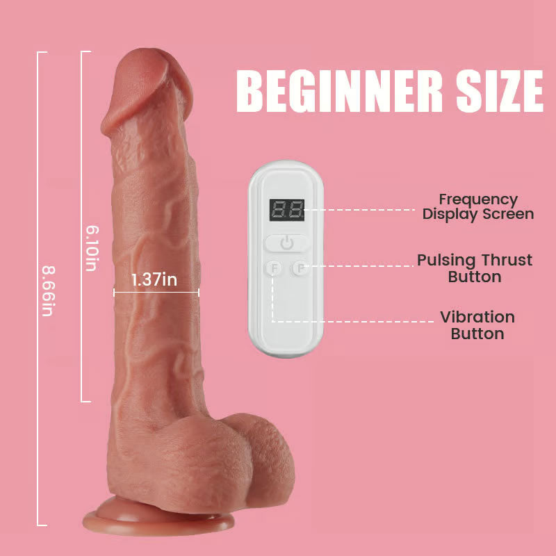 Acmejoy - Thrusts VibrationDildo 8.66 Inch