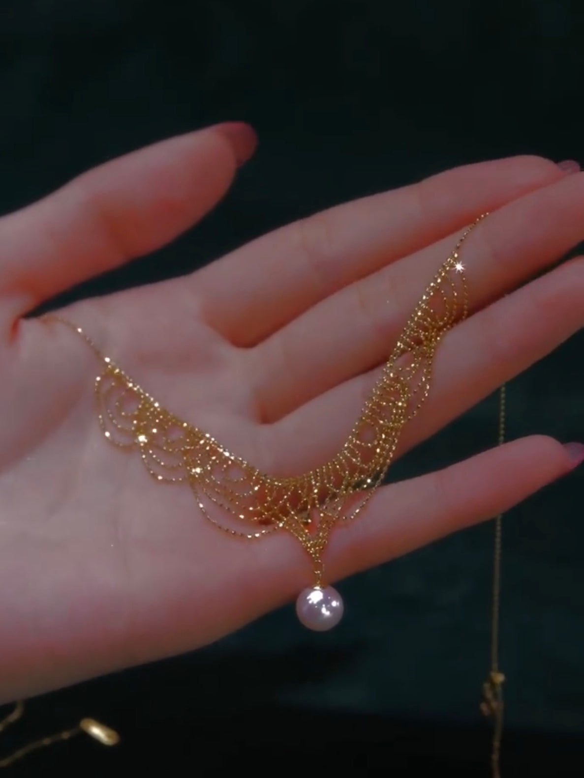 Колие Amelia | 24k златно покритие