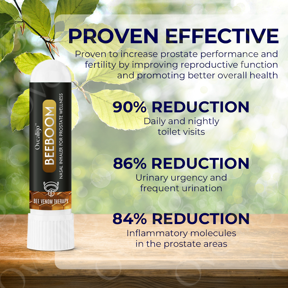 Oveallgo™ BeeBoom nosový inhalátor pre zdravie prostaty