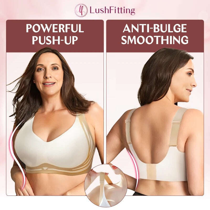 🎁Výpredaj posledného dňa - LushFitting - Bezšvová push Up podprsenka