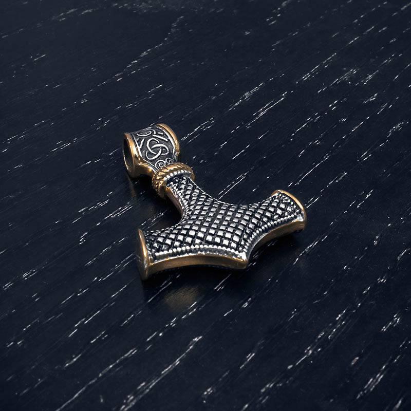 Декоративно съкровище на Тор Mjölnir - стерлингово сребро