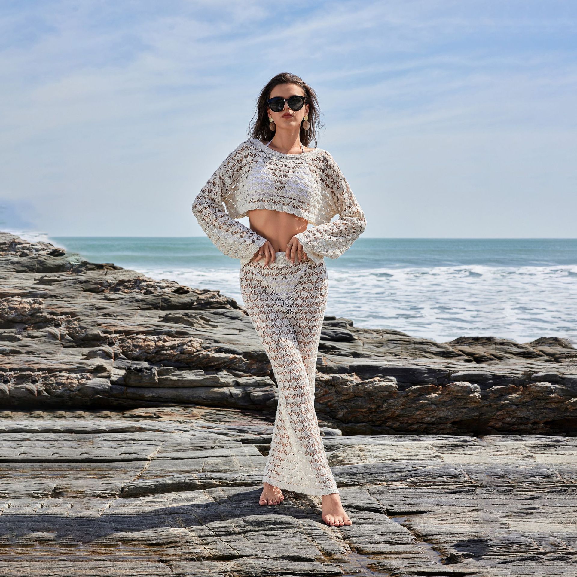😍Sensual Elegance👙 - Bikini Cover-Up Dress Set