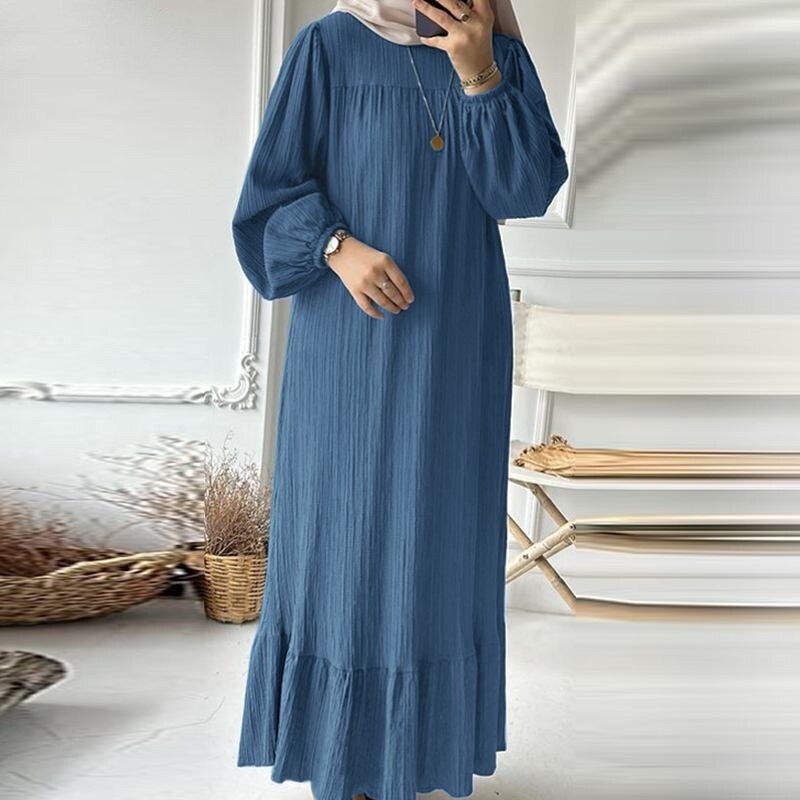 Vestido longo elegante com estampa exclusiva