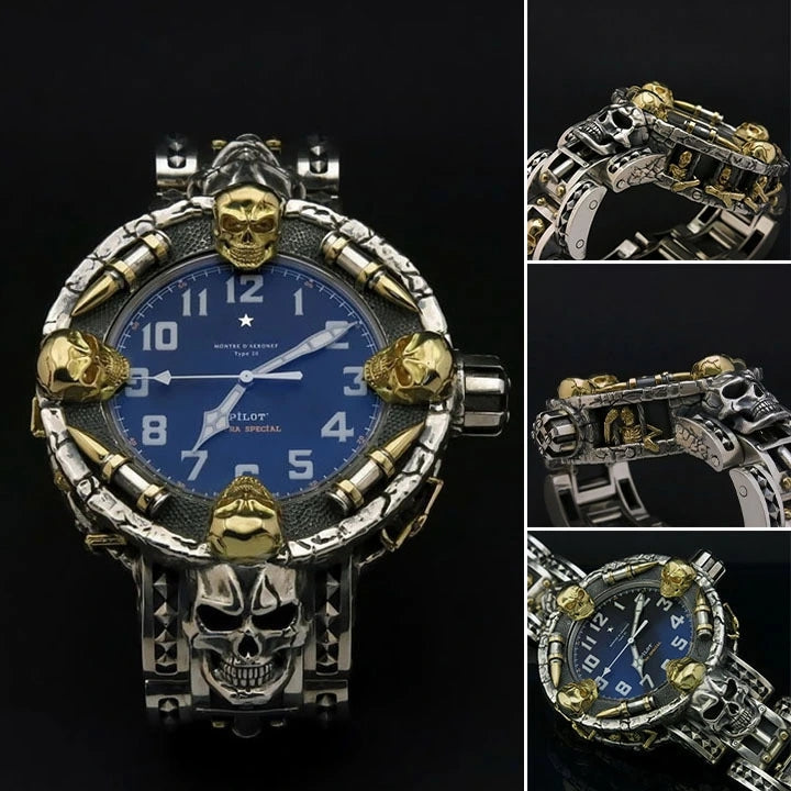 Мистериозен часовник Forbidden Bullet Skull