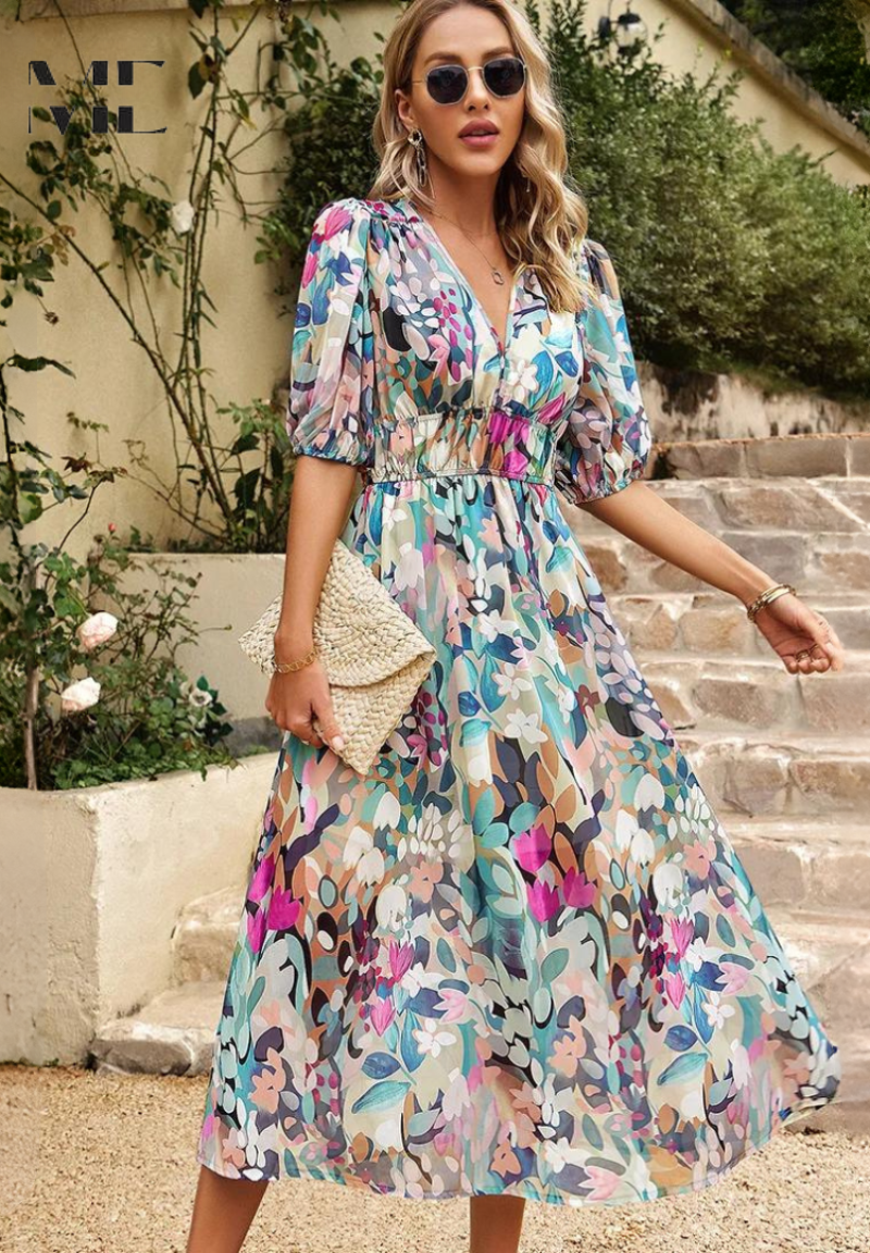 2025 New Bloomy Elegance Dress