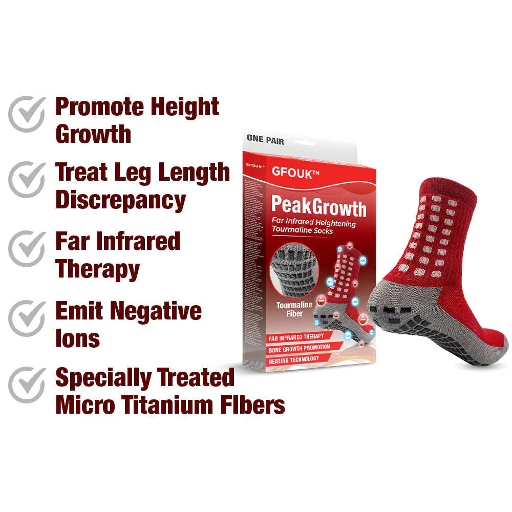 GFOUK™ PeakGrowth Far Infrared Heighting Tourmalin Socks