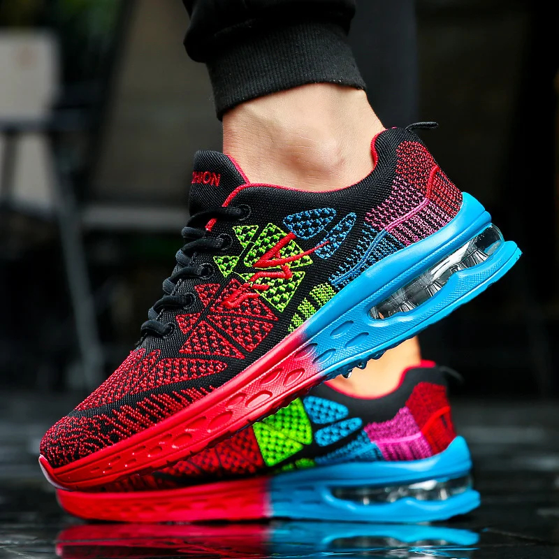 🔥Múlt héten 53% kedvezmény 🔥Multicolor Air Cushion ortopéd tornacipő férfiaknak és nőknek