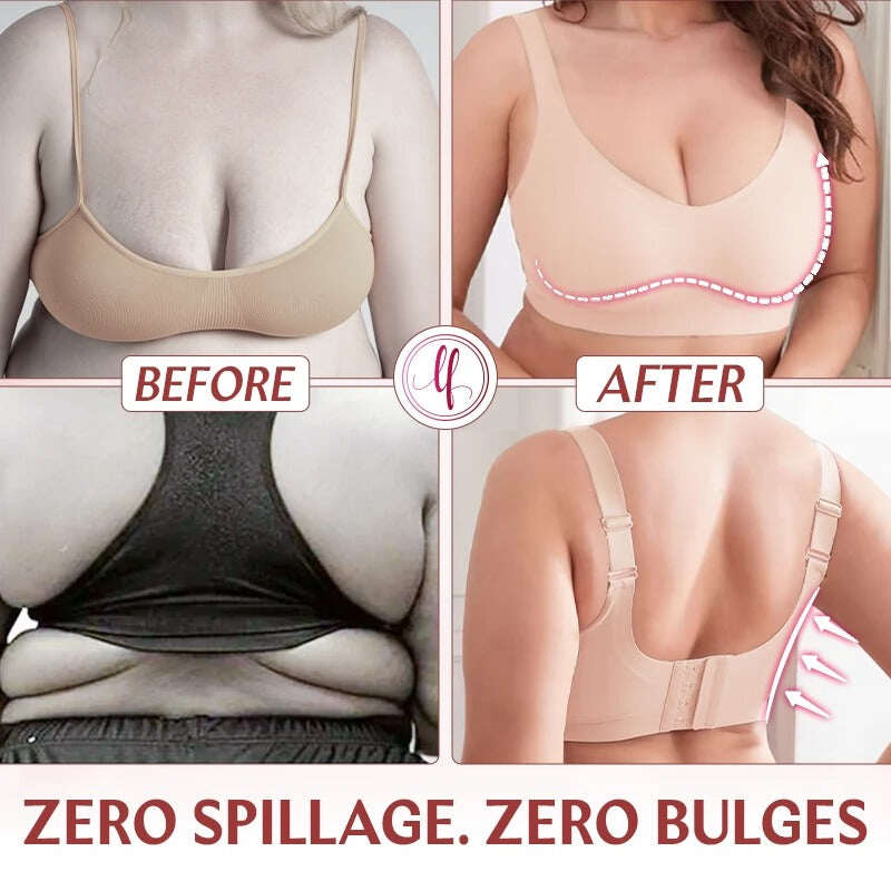 🎁Výpredaj posledného dňa - LushFitting - Bezšvová push Up podprsenka