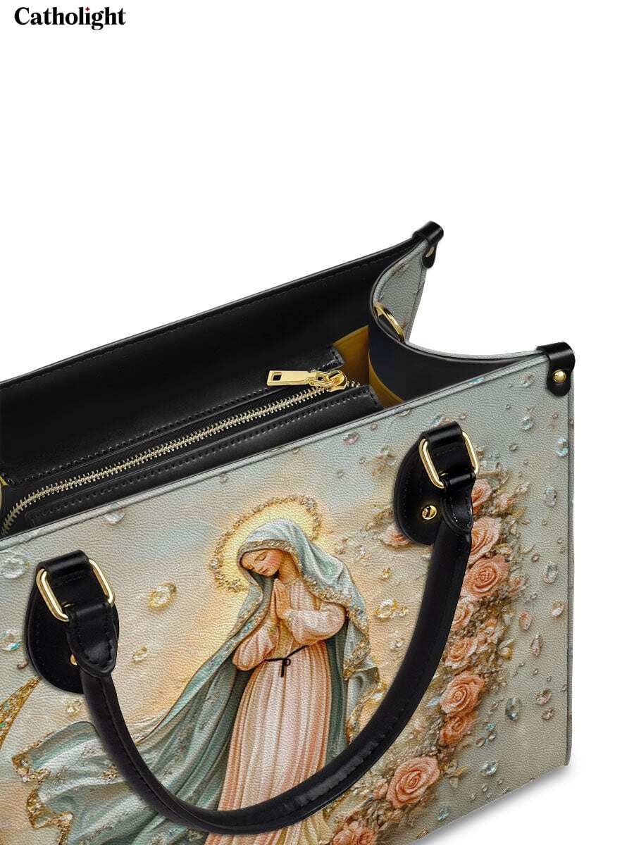 Catholight  The Crescent of Serenity Leather Bag
