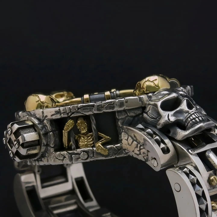 Мистериозен часовник Forbidden Bullet Skull