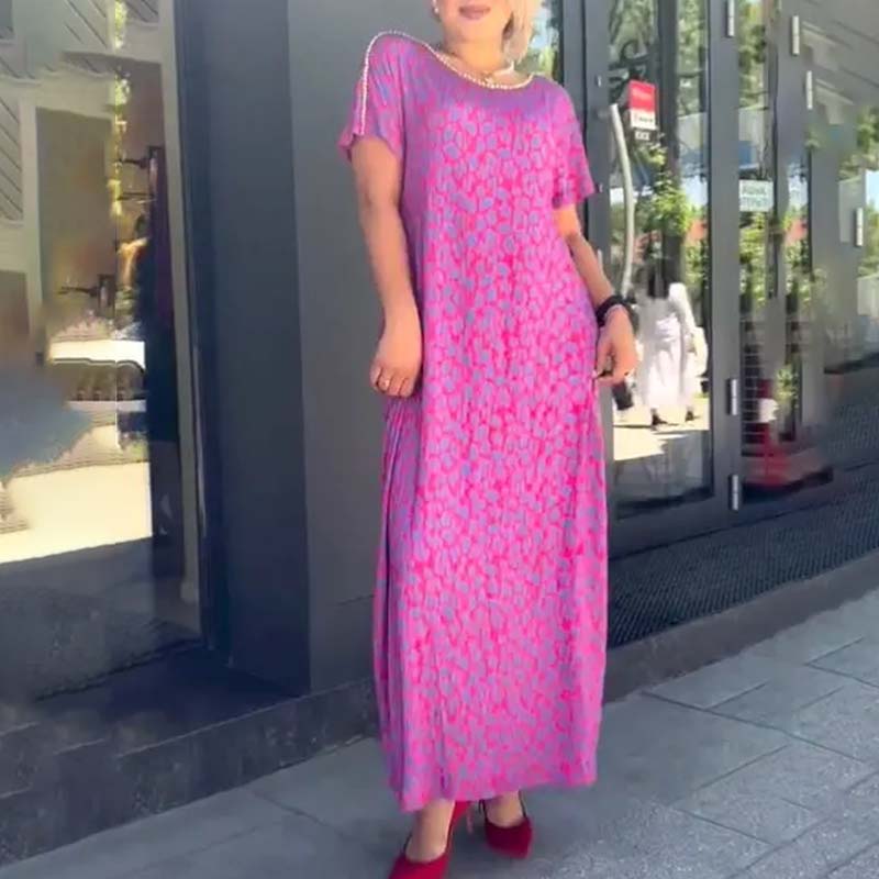 👗2024 Elegantna haljina veće veličine s printom