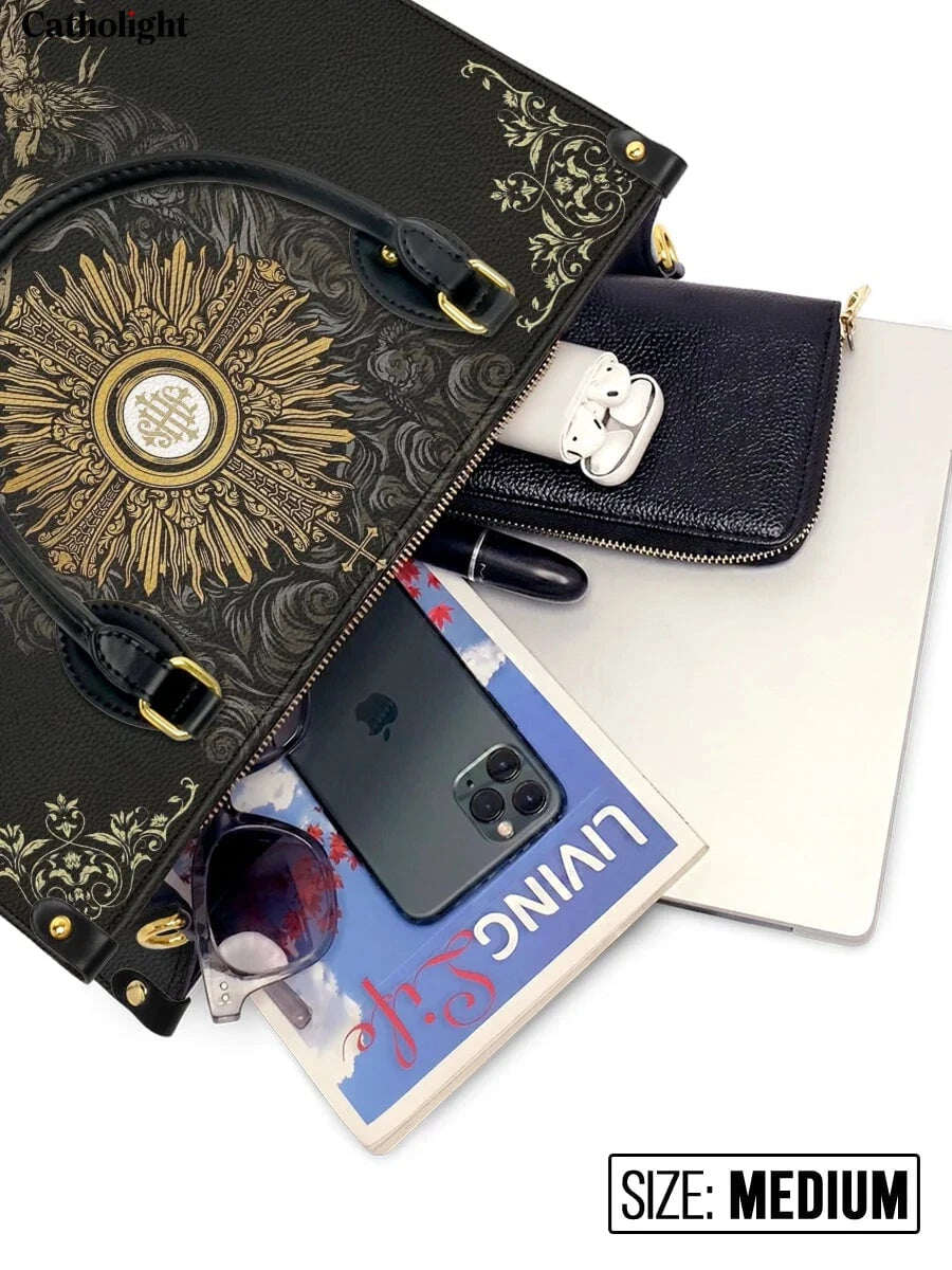 Catholight  The Corpus Christi Elegance Leather Bag