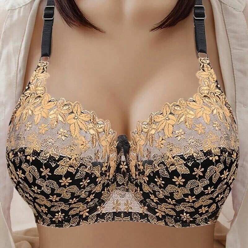 🔥2024 novo sutiã feminino grande sem aros, confortável, macio e respirável🔥