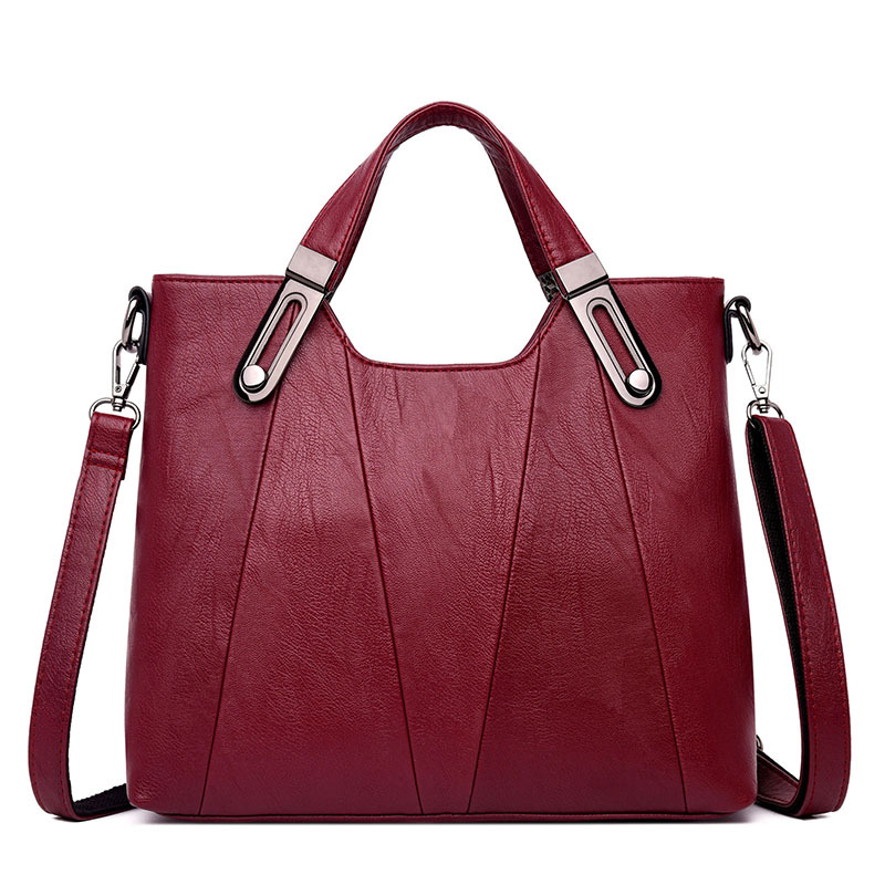 A simple handmade leather bag