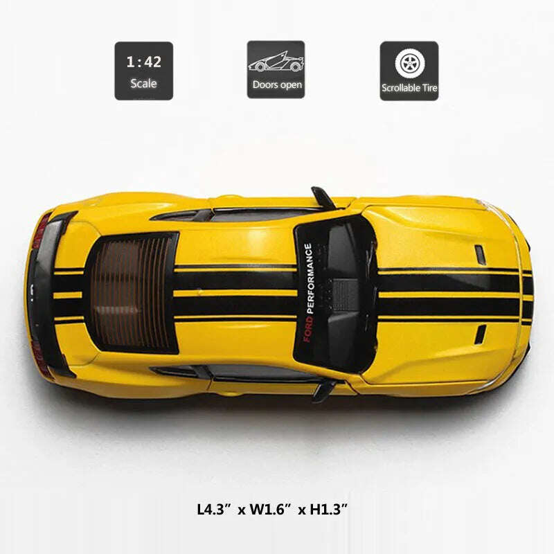 Комплект 2018 Ford Mustang GT Super Racing модел в мащаб 1:42