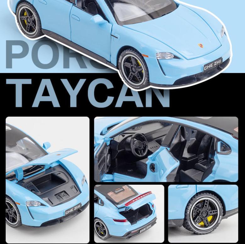 1:32 Алуминиев модел Porsche Taycan