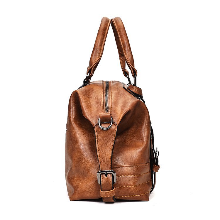 Vintage handmade leather bag