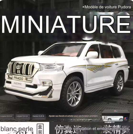 Toyota Land Cruiser collector model.