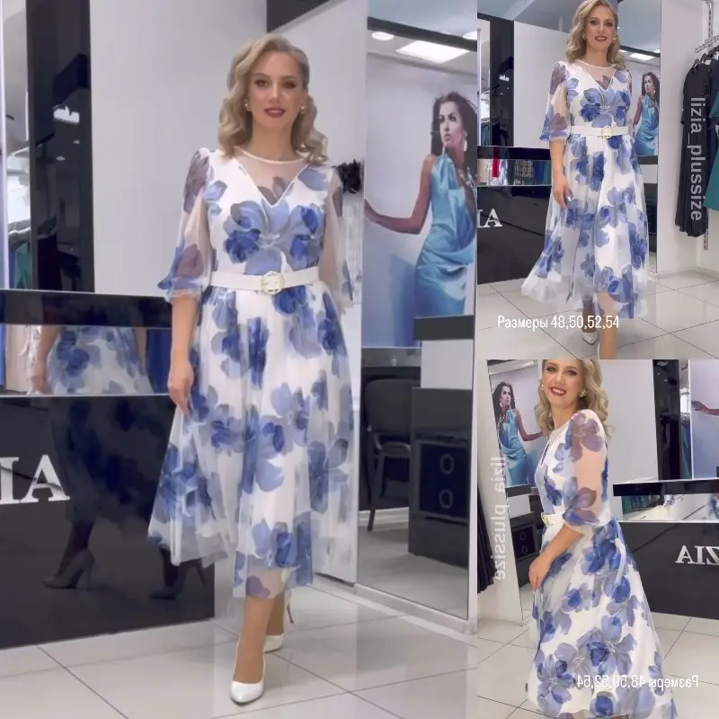🔥【S-5XL】2025 novo vestido elegante, confortável e de alta qualidade
