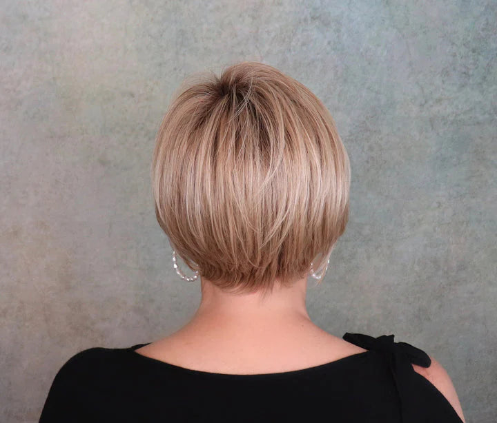 Silver separated bob - For all face shapes