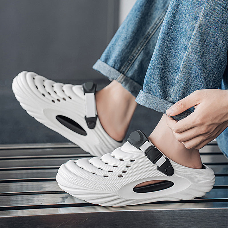 💥【EU40-45】⚡Ανδρικά αναπνεύσιμα slip-on σανδάλια