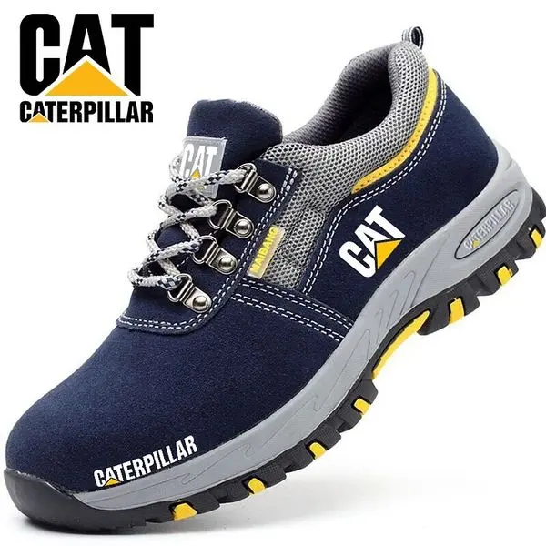 Pánske turistické topánky CATERPILLAR s hrubou podrážkou