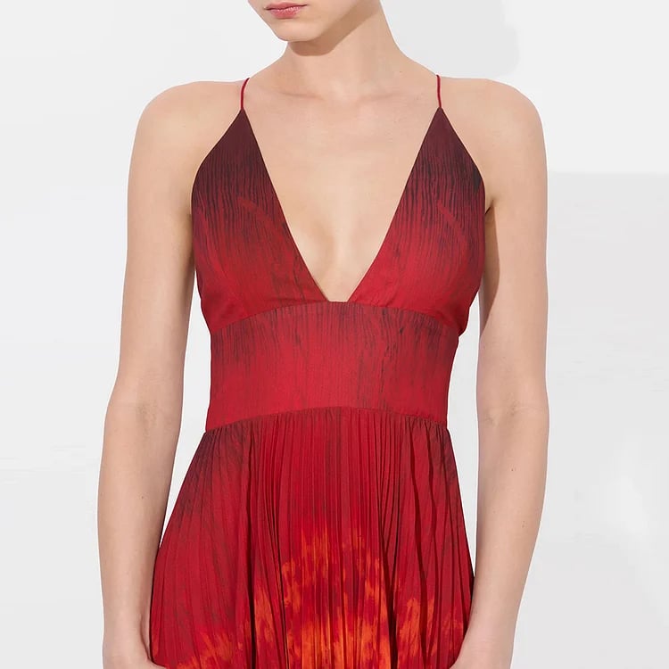 🔥 Color Gradient V-neck One Piece  and Shirt Swimsuit Set 🤩