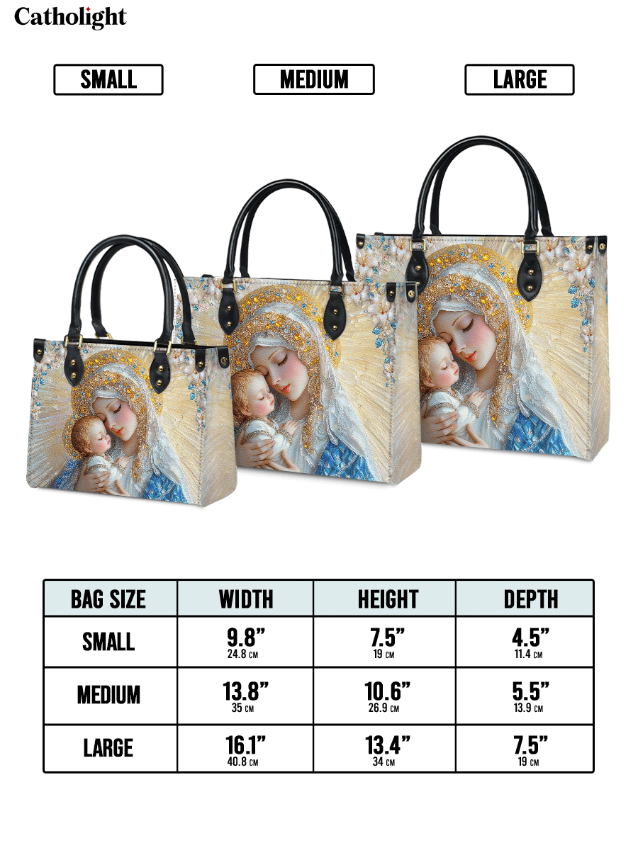 Catholight  Divine Grace and Serenity Leather Bag