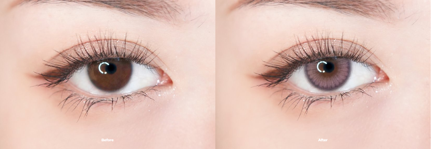 🔥 Buy one get one free ⌛ Emerald Green / Lilac Purple / Barbie Grey / Diva Green（DIA : 14.2mm；G.DIA : 13.5mm；BC : 8.7mm） | 6 Months, 2 pcs