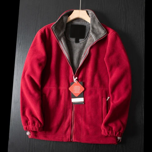 🎄Prikladno za muškarce i žene🎁 Unisex dvoslojni kaput s kapuljačom (50% popusta)