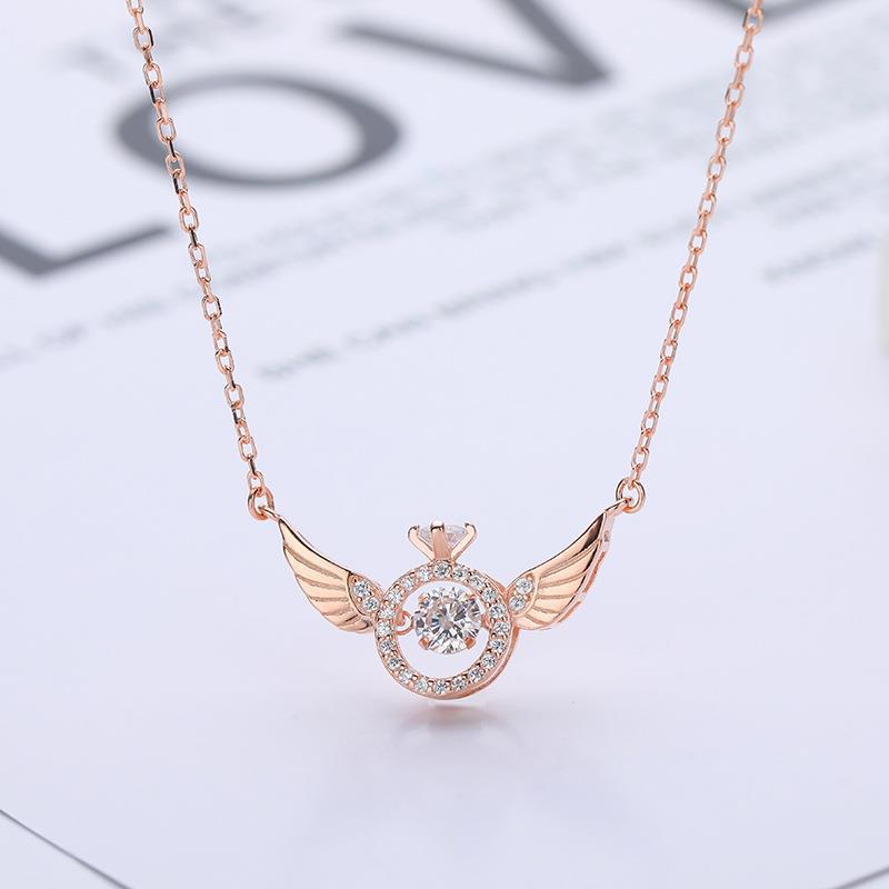 💝 Colar Asa de Anjo - 🍀 é o guardião do amor, da esperança e da bênção (compre 1 e ganhe 1 grátis)
