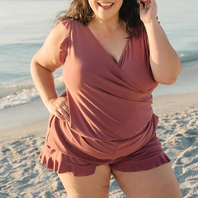 One-piece swimsuit with bra Lisa