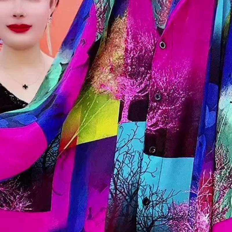 🔥Promozione estiva🔥Maglione da donna in chiffon sottile e di media lunghezza