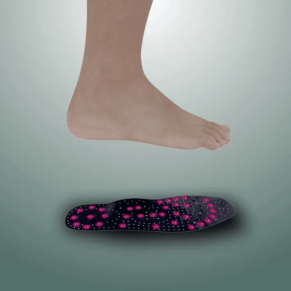 Palmilhas ortopédicas Softsole™ Tourmaline Far Infrared Acupressure Pain Relief Orthotic Insoles